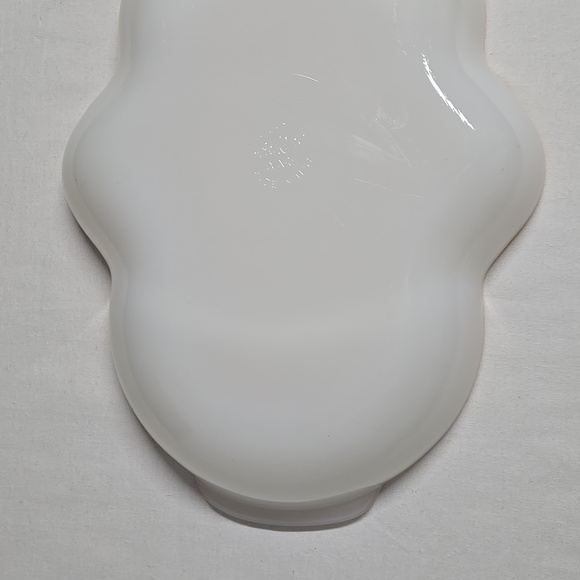 Fire King Oven Ware White Glass Divided 3 Section Gold Colored Trim Dish Tray - Picture 10 of 14